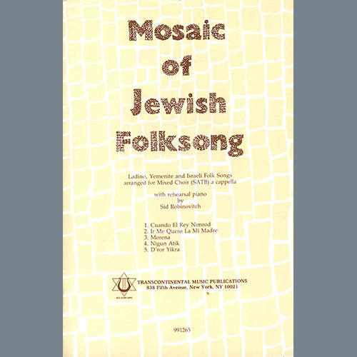 Sid Robinovitch Mosaic Of Jewish Folksongs Profile Image