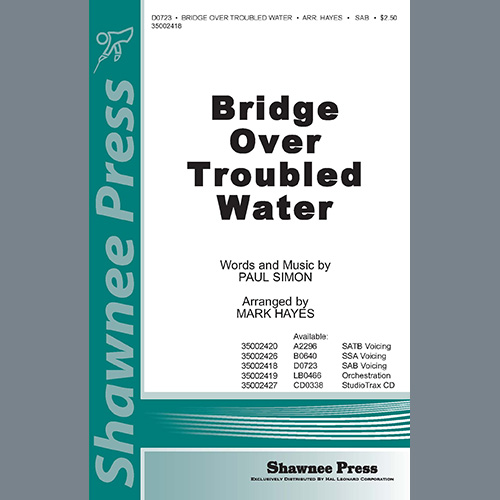 Simon & Garfunkel Bridge Over Troubled Water (arr. Mark Hayes) Profile Image