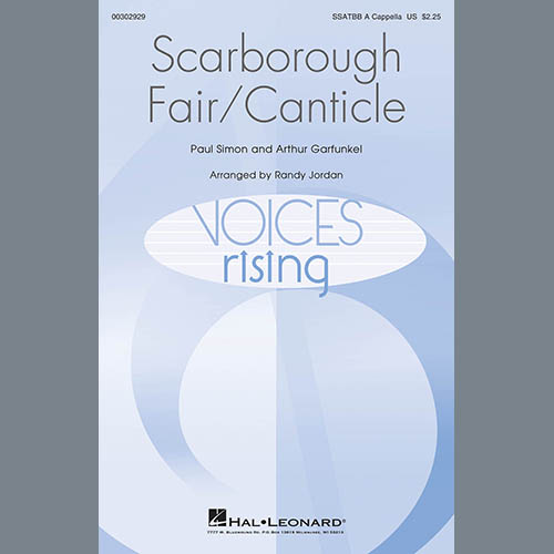 Simon & Garfunkel Scarborough Fair/Canticle (arr. Randy Jordan) Profile Image