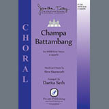 Download or print Sinn Sisamouth Champa Battambang (arr. Darita Seth) Sheet Music Printable PDF 10-page score for Traditional / arranged SATB Choir SKU: 1505653
