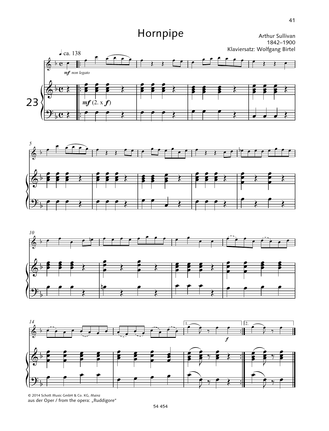 Learn to play Sir Arthur Seymour Sullivan Hornpipe sheet music for Woodwind Solo in minutes. Price: 3.9900$ Sir Arthur Seymour Sullivan Hornpipe sheet music notes and chords arranged for Woodwind Solo