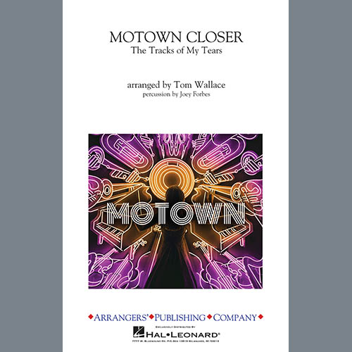 Smokey Robinson Motown Closer (arr. Tom Wallace) - Alto Sax 1 Profile Image