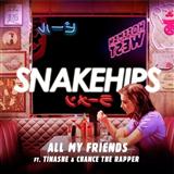 Download or print Snakehips All My Friends (feat. Tinashe & Chance The Rapper) Sheet Music Printable PDF 8-page score for Pop / arranged Piano & Vocal SKU: 123311