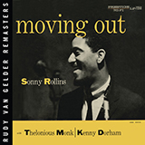 Download or print Sonny Rollins Moving Out Sheet Music Printable PDF 4-page score for Jazz / arranged Tenor Sax Transcription SKU: 374352
