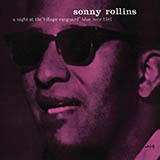 Download or print Sonny Rollins Sonnymoon For Two Sheet Music Printable PDF 10-page score for Jazz / arranged Tenor Sax Transcription SKU: 374320