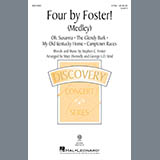 Download or print Stephen C. Foster Four by Foster! (Medley) (arr. Mary Donnelly and George L.O. Strid) Sheet Music Printable PDF 18-page score for Concert / arranged 2-Part Choir SKU: 178113