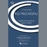 Download or print Stephen Hatfield Ka Hia Manu Sheet Music Printable PDF 18-page score for Concert / arranged TTBB Choir SKU: 71284