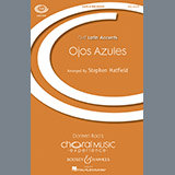 Download or print Stephen Hatfield Ojos Azulas Sheet Music Printable PDF 22-page score for Concert / arranged SATB Choir SKU: 184226