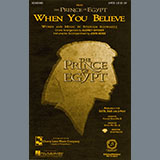 Download or print Stephen Schwartz When You Believe (from The Prince Of Egypt) (arr. Audrey Snyder) Sheet Music Printable PDF 11-page score for Film/TV / arranged SATB Choir SKU: 1534974