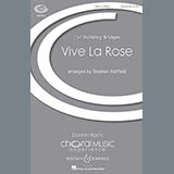 Download or print Stephen Hatfield Vive La Rose Sheet Music Printable PDF 12-page score for Concert / arranged SSA Choir SKU: 79296