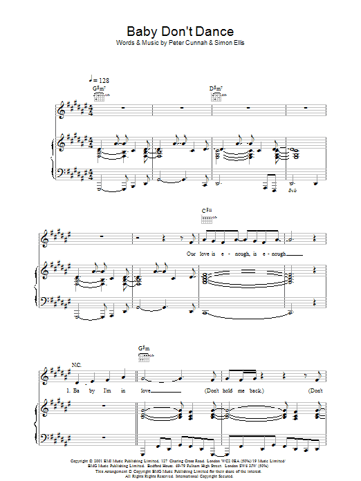 Learn to play Steps Baby Don't Dance sheet music for Piano, Vocal & Guitar in minutes. Steps Baby Don't Dance sheet music notes and chords