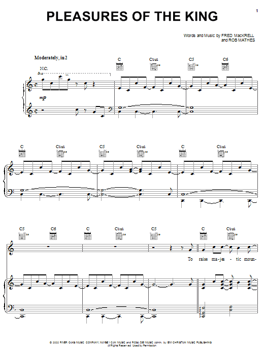 Learn to play Steve Green Pleasures Of The King sheet music for Guitar Chords/Lyrics in minutes. Steve Green Pleasures Of The King sheet music notes and chords. Download Printable PDF.