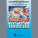Download or print Steve Hillenburg Spongebob Squarepants (Theme Song) (arr. Paul Lavender) - Baritone T.C. Sheet Music Printable PDF 1-page score for Children / arranged Marching Band SKU: 452137