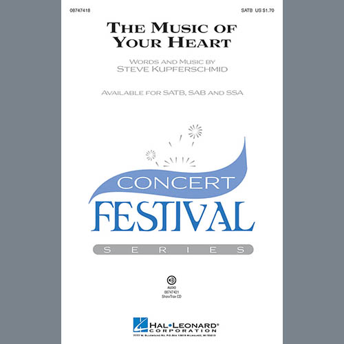 Steve Kupferschmid Download Printable PDF Score Easily Download Steve Kupferschmid Printable PDF piano music notes, guitar tabs for SAB Choir. Transpose or transcribe this score in no time - Learn how to play song progression.