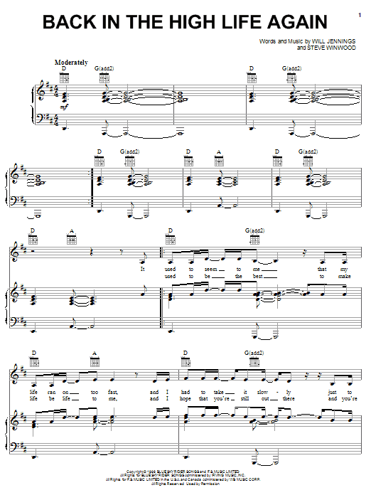fresh sheet music