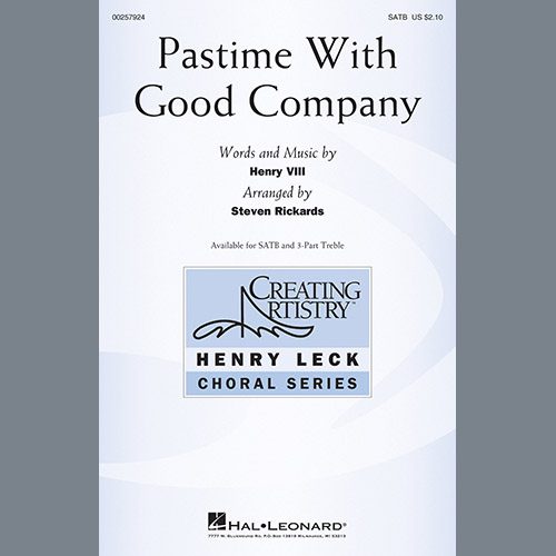 Steven Rickards Download Printable PDF Score Easily Download Steven Rickards Printable PDF piano music notes, guitar tabs for 3-Part Treble Choir. Transpose or transcribe this score in no time - Learn how to play song progression.