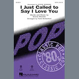 Download or print Stevie Wonder I Just Called To Say I Love You (arr. Paris Rutherford) Sheet Music Printable PDF 11-page score for Jazz / arranged SATB Choir SKU: 170669