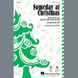 Download or print Stevie Wonder Someday At Christmas (arr. Mac Huff) Sheet Music Printable PDF 9-page score for Christmas / arranged SATB Choir SKU: 173903