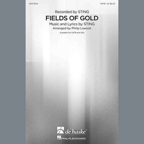 Sting Fields Of Gold (arr. Philip Lawson) Profile Image