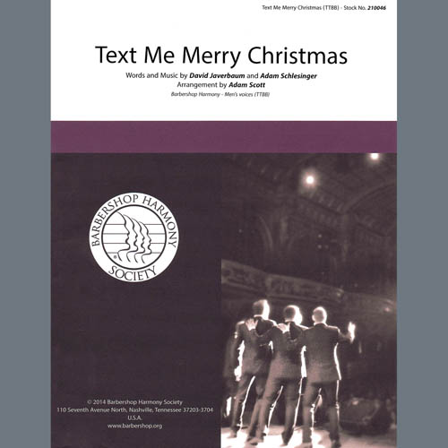 Straight No Chaser feat. Kristen Bell Text Me Merry Christmas (arr. Adam Scott) Profile Image