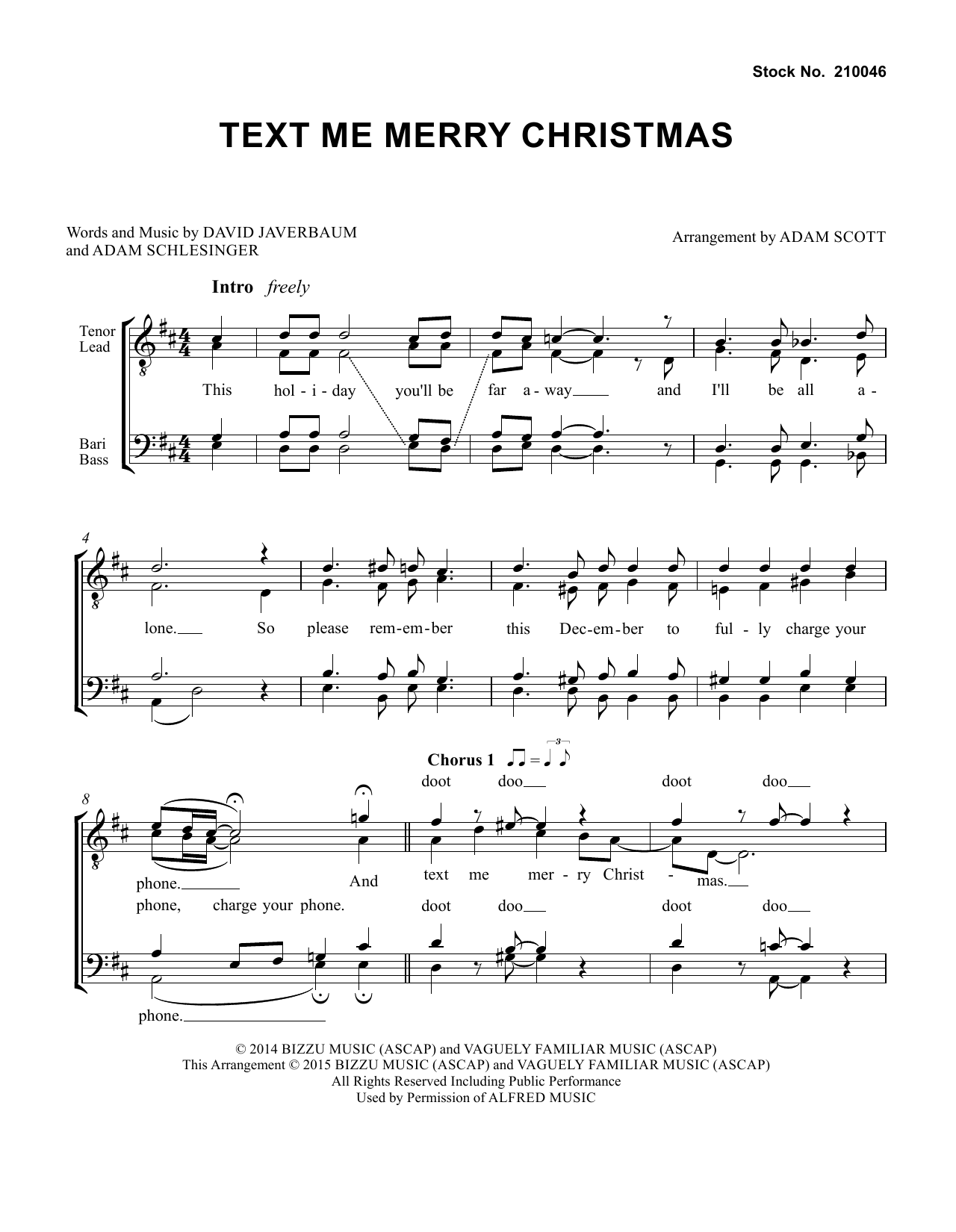 Text Me Merry Christmas Lyrics