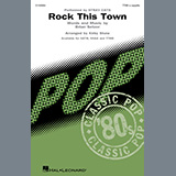 Download or print Stray Cats Rock This Town (arr. Kirby Shaw) Sheet Music Printable PDF 10-page score for Rock / arranged SSAA Choir SKU: 1403831