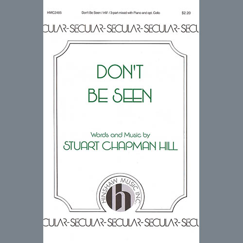 Stuart Chapman Hill Download Printable PDF Score Easily Download Stuart Chapman Hill Printable PDF piano music notes, guitar tabs for 3-Part Mixed Choir. Transpose or transcribe this score in no time - Learn how to play song progression.