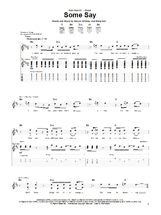 Pieces Guitar Tutorial - Sum 41 Guitar Lesson 🎸, Solo + No Capo + Guitar  Cover