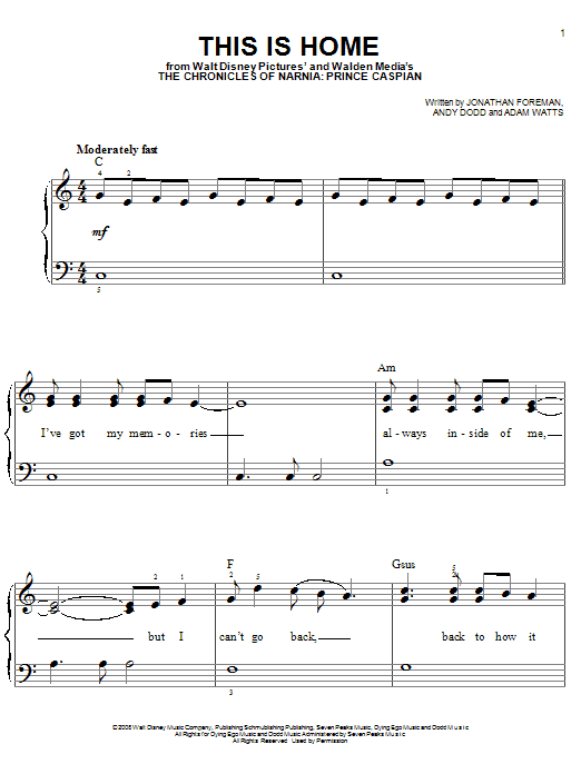 Switchfoot This Is Home sheet music notes and chords. Download Printable PDF.