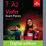 Download or print T. G. Albinoni Allegro assai (Grade 7, A2, from the ABRSM Violin Syllabus from 2024) Sheet Music Printable PDF 6-page score for Classical / arranged Violin Solo SKU: 1341633