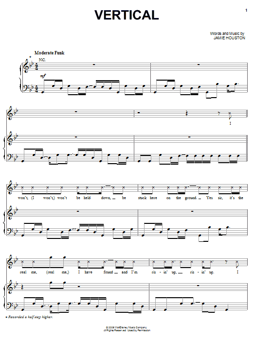 T-Squad Vertical sheet music notes and chords. Download Printable PDF.