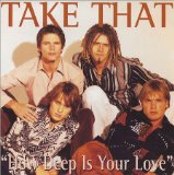 Download or print Take That How Deep Is Your Love Sheet Music Printable PDF 2-page score for Pop / arranged Guitar Chords/Lyrics SKU: 102726