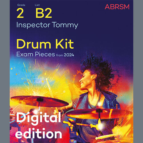 Tamir Barzilay Inspector Tommy (Grade 2, list B2, from the ABRSM Drum Kit Syllabus 2024) Profile Image