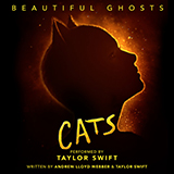 Download or print Taylor Swift Beautiful Ghosts (from the Motion Picture Cats) Sheet Music Printable PDF 5-page score for Disney / arranged Big Note Piano SKU: 475674