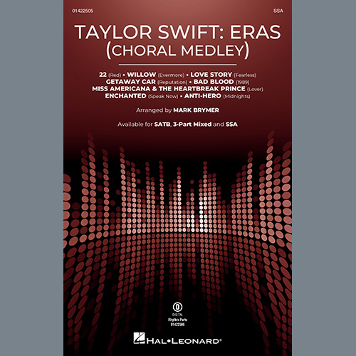 Taylor Swift Taylor Swift: Eras (Choral Medley) (arr. Mark Brymer) Profile Image