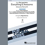 Download or print Tegan and Sara Everything Is Awesome (Awesome Remixx!!!) (arr. Roger Emerson) Sheet Music Printable PDF 11-page score for Film/TV / arranged 2-Part Choir SKU: 159620