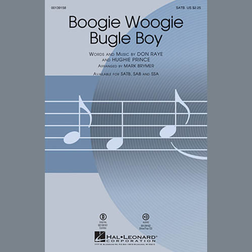 The Andrews Sisters Boogie Woogie Bugle Boy (arr. Mark Brymer) Profile Image