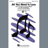 Download or print The Beatles All You Need Is Love (arr. Alan Billingsley) Sheet Music Printable PDF 9-page score for Pop / arranged SATB Choir SKU: 474740