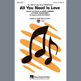 Download or print The Beatles All You Need Is Love (arr. Alan Billingsley) Sheet Music Printable PDF 9-page score for Pop / arranged 2-Part Choir SKU: 474738