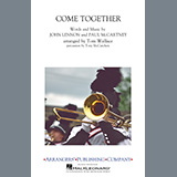 Download or print The Beatles Come Together (arr. Tom Wallace) - Bass Drums Sheet Music Printable PDF 1-page score for Pop / arranged Marching Band SKU: 455058