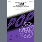 Download or print The Beatles Help! (arr. Alan Billingsley) Sheet Music Printable PDF 11-page score for Pop / arranged SATB Choir SKU: 493379