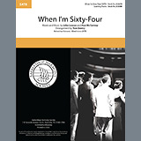 Download or print The Beatles When I'm Sixty-Four (arr. Tom Gentry) Sheet Music Printable PDF 7-page score for Pop / arranged SSAA Choir SKU: 475316