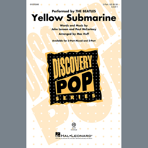 The Beatles Yellow Submarine (arr. Mac Huff) Profile Image