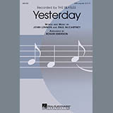 Download or print The Beatles Yesterday (arr. Roger Emerson) Sheet Music Printable PDF 7-page score for Standards / arranged SATB Choir SKU: 437192