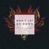 Download or print The Chainsmokers feat. Daya Don't Let Me Down Sheet Music Printable PDF 7-page score for Pop / arranged Piano, Vocal & Guitar Chords (Right-Hand Melody) SKU: 172785