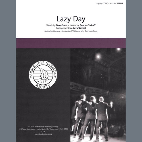 The Gas House Gang Lazy Day (arr. David Wright) Profile Image