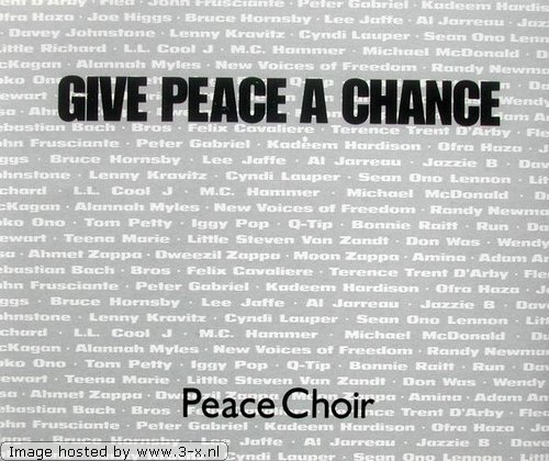 The Peace Choir Give Peace A Chance Profile Image