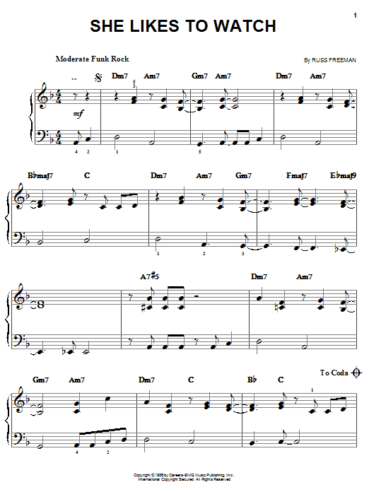 Learn to play The Rippingtons She Likes To Watch sheet music for Easy Piano in minutes. Price: 6.9900$ The Rippingtons She Likes To Watch sheet music notes and chords arranged for Easy Piano