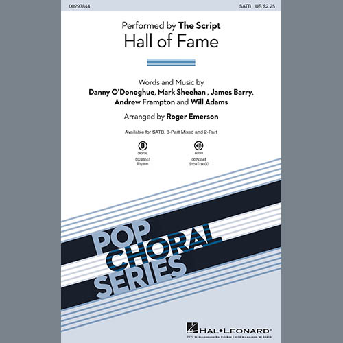 The Script Hall Of Fame (feat. Will.I.Am) (arr. Roger Emerson) Profile Image