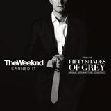 Download or print The Weeknd Earned It (Fifty Shades Of Grey) Sheet Music Printable PDF 5-page score for Pop / arranged Piano, Vocal & Guitar Chords (Right-Hand Melody) SKU: 158553